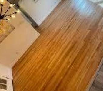 Before and After Floor Refinishing Fishers