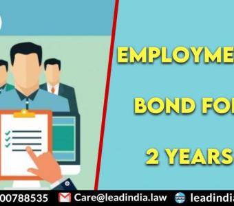 Top Law Firm Employment Bond for 2 Years | Lead India