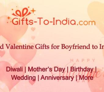 Send Valentine's Day Gifts for Boyfriend to India