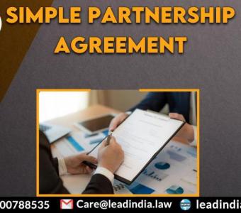 Top Legal Simple Partnership Agreement Lead India