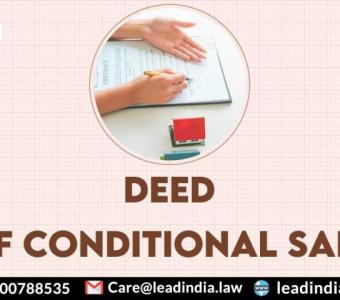 Top Legal Firm | Deed of Conditional Sale | Lead India