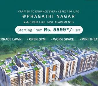 Gated Community Flats For Sale In Pragathi Nagar | The Edge by Risinia