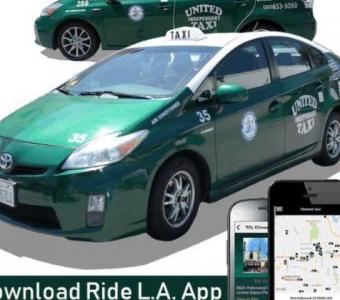 The nearest taxi service that provides the fastest service