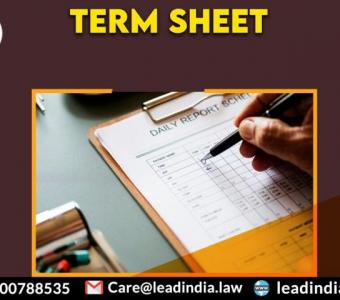 Top Legal Firm | Term Sheet | Lead India