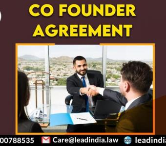 Co Founder Agreement | Lead India | Best Legal Firm