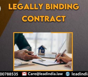 Legally Binding Contract | Lead India | Best Legal Firm