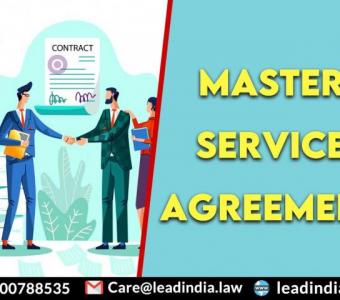 Master Service Agreement | Lead India | Best Legal Firm