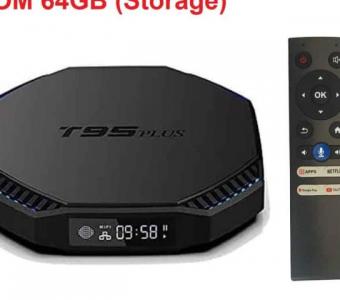 T95 Plus AHD-1035 8GBRAM/64GBROM Android 11 TV Box