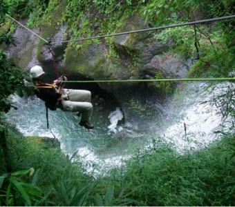 Experience the Ultimate Zipline Waterfall Adventure