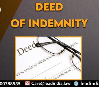 Deed of Indemnity | Lead India | Best Legal Firm