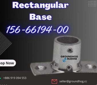 ➡ 90° 2 Hole Rectangular Base 156-66194-00