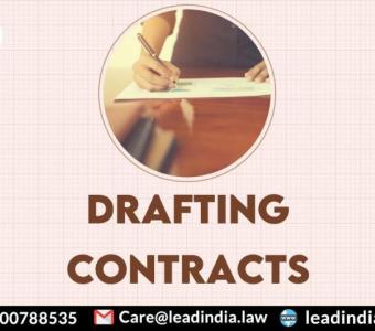 Drafting Contracts | Lead India | Best Legal Firm