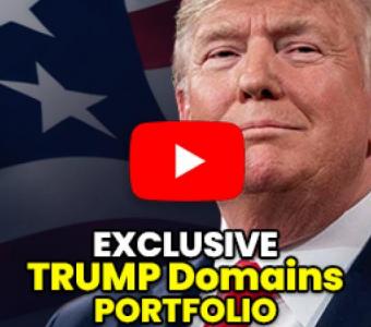 Premium Trump Domain Names Portfolio on Sale