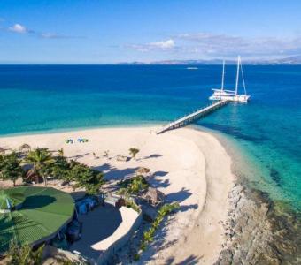 Experience a tranquil Tivua Island day cruise in Fiji's pristine paradise