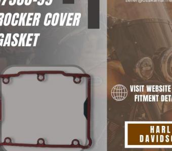 Harley Davidson Motorcycle Parts Rocker Cover Gasket 17386-99 by Osaka Marine Industrial