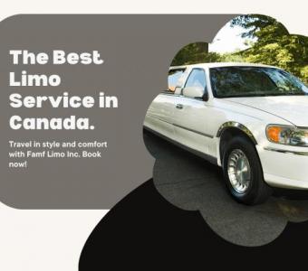 "FAMF Limoinc: Your Luxury Limo Choice in Canada!"