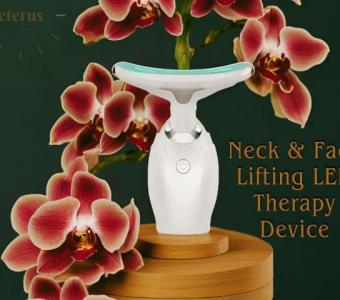 Neck & Face Lifting LED Therapy Device at eterus