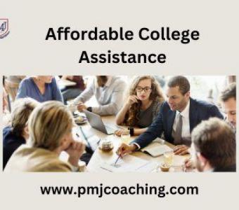 Affordable College Assistance | PMJ Coaching