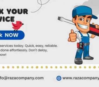 Raza Company home appliances repair and services Provider