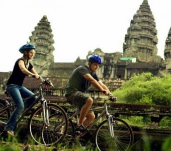 Cycle Through Time: Angkor Wat Temple Tour