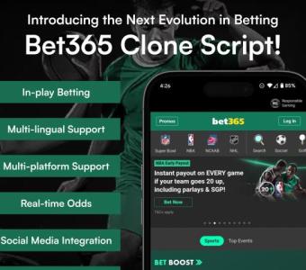 Build Your Own Bet365 Clone Script And Join The Million-dollar Industry