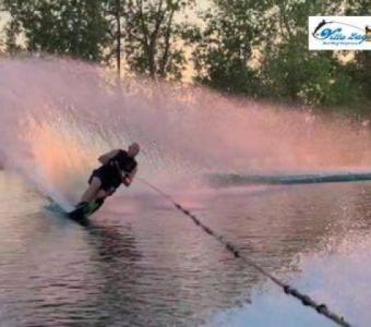 professional slalom water skiing