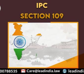 Top Legal Firm | ipc section 109 | Lead India