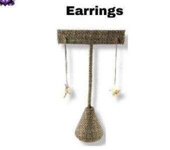 Snake Vertebra Earrings