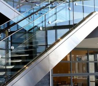 Sleek Interior Glass Railing: Transforming Spaces