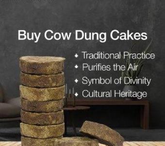 cow dung for cakes  Gruha Pravesh