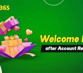 Lotus365 Welcome Bonus after Account Registration