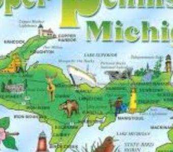 The UP Michigan Map: Exploring the Wilderness