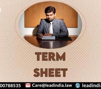 Lead india | leading legal firm | term sheet
