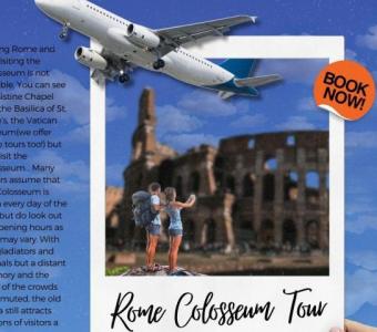 Explore unique tours and packages with our Colosseum official website