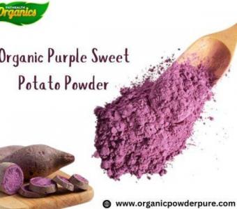 Pure Organic Purple Sweet Potato Powder – Enhance Your Health Naturally ...