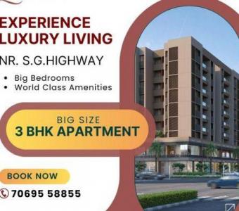 Unique Luxuria, sola, Ahmedabad-3 bhk flats in sola ahmedabad