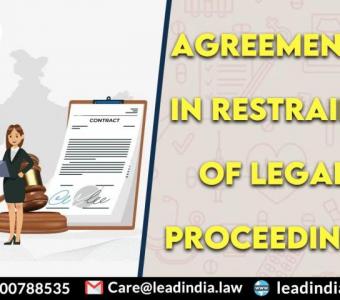 Best agreements in restraint of legal proceedings