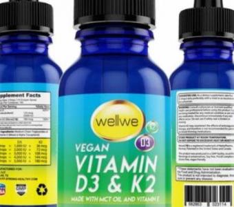 Vegan Vitamin D3 K2 1oz (30ml)