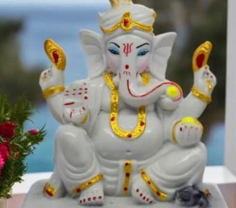 Charming Small Ganesha Statue for Peaceful Spaces – Vivars Home