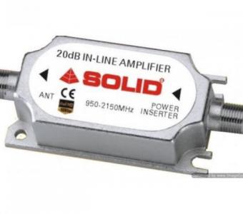 Solid ILA-20 20dB Coaxial In Line Amplifier