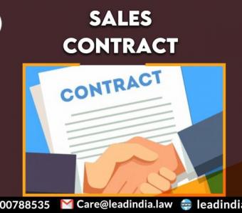 Lead india | sales contract