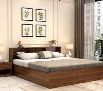 Top Double Beds with Competitive Dabal Bed Prices at Wooden Street