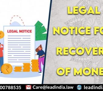 Lead india | legal notice for recovery of money