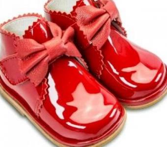 Sharon Patent Boots Red - The Most Comfortable Shoes For Your Girl