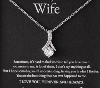 Stunning Necklace for Wife from Husband - Perfect Gift at PKT Jewelry Shop!