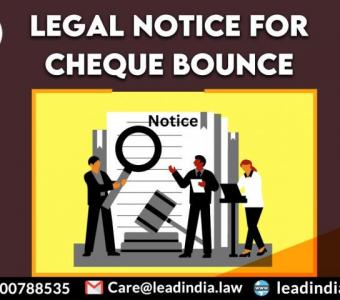 Lead india | legal notice for cheque bounce | legal firm