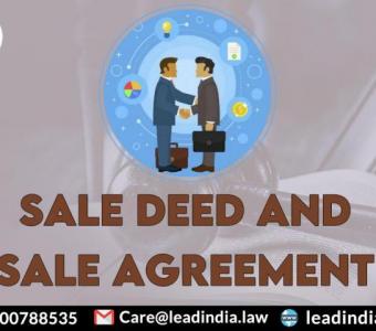 sale deed and sale agreement