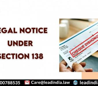 legal notice under section 138