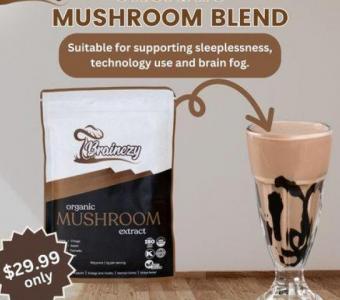 Pure NZ Organic Mushroom Supplement Powder: Elevate Your Recipes, Enhance Your Health