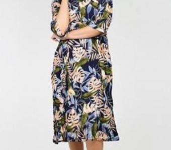 Cotton Midi Dress at Cotton Dayz